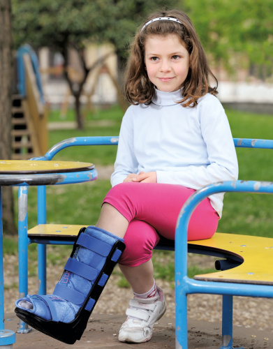 Ортез голеностопный protect. Air Walker boot kidz