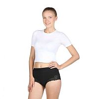 Бандаж при опущении органов малого таза с кружевными вставками 