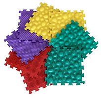 Коврик массажный "Сафари" микс