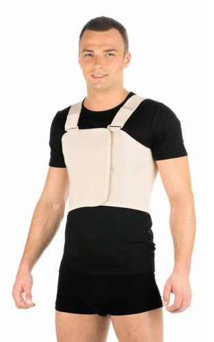 Бандаж послеоперационный на грудную клетку (мужской)